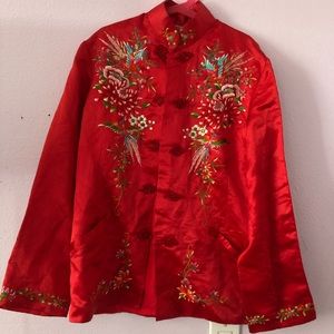 Satin Japanese style jacket